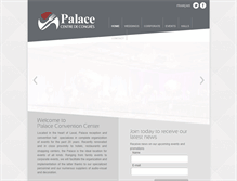 Tablet Screenshot of palacereception.com